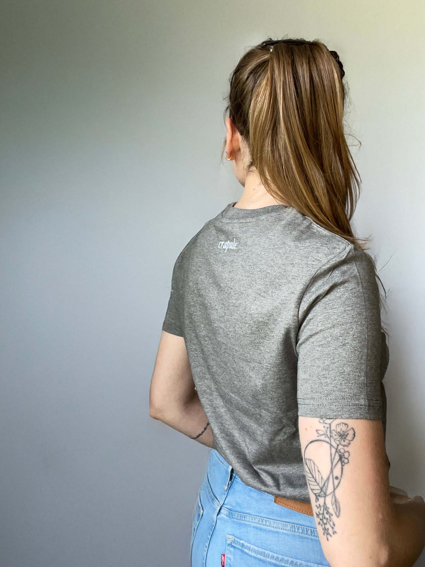 Va bien te faire enculer - T-shirt cintré - Crapule brodé