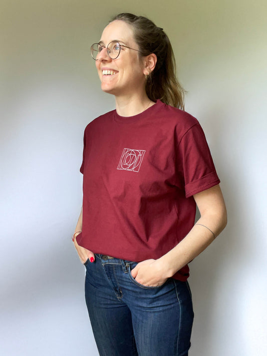 Idiot - T-shirt oversize - Crapule imprimé
