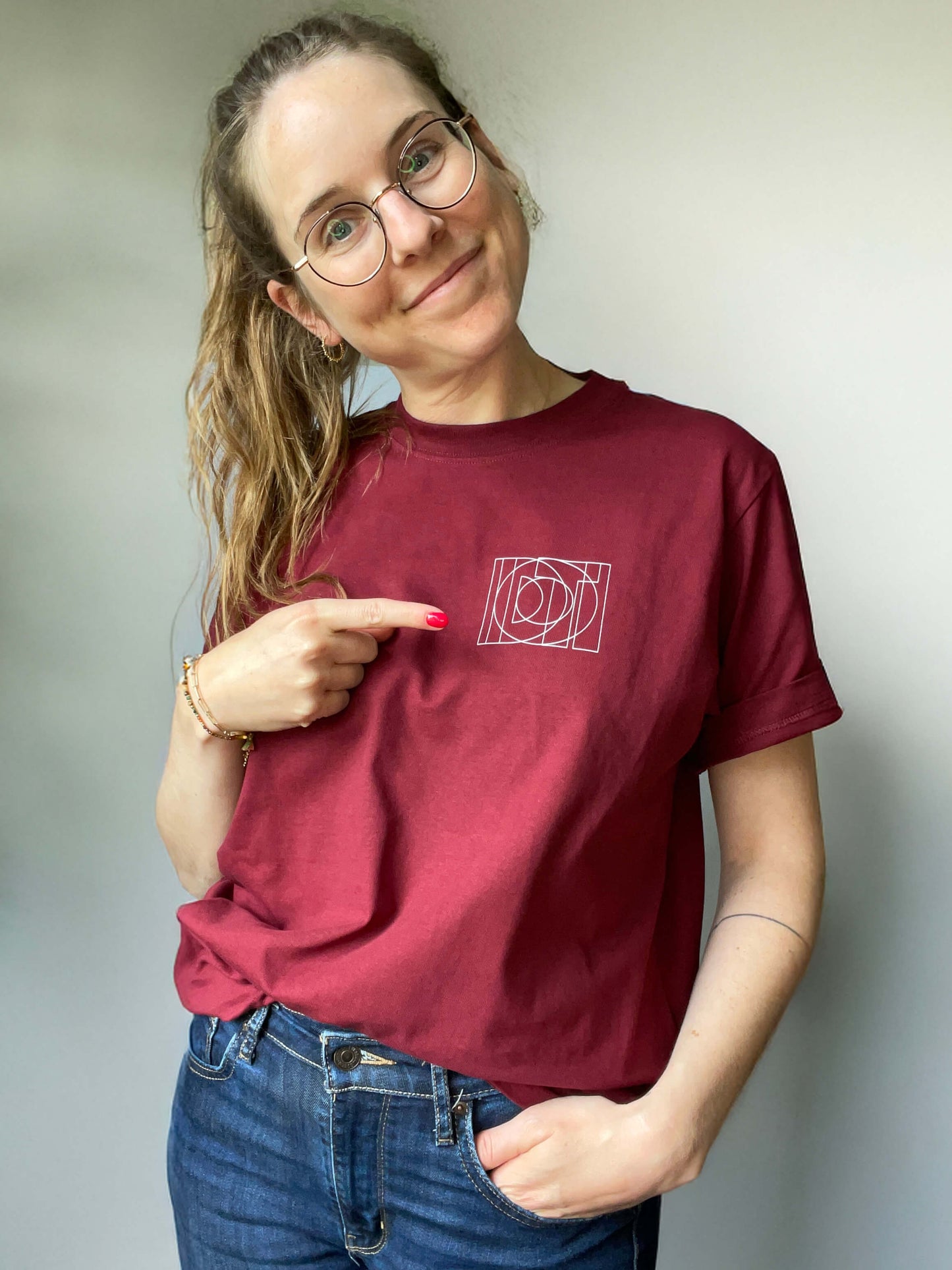 Idiot - T-shirt oversize - Crapule imprimé