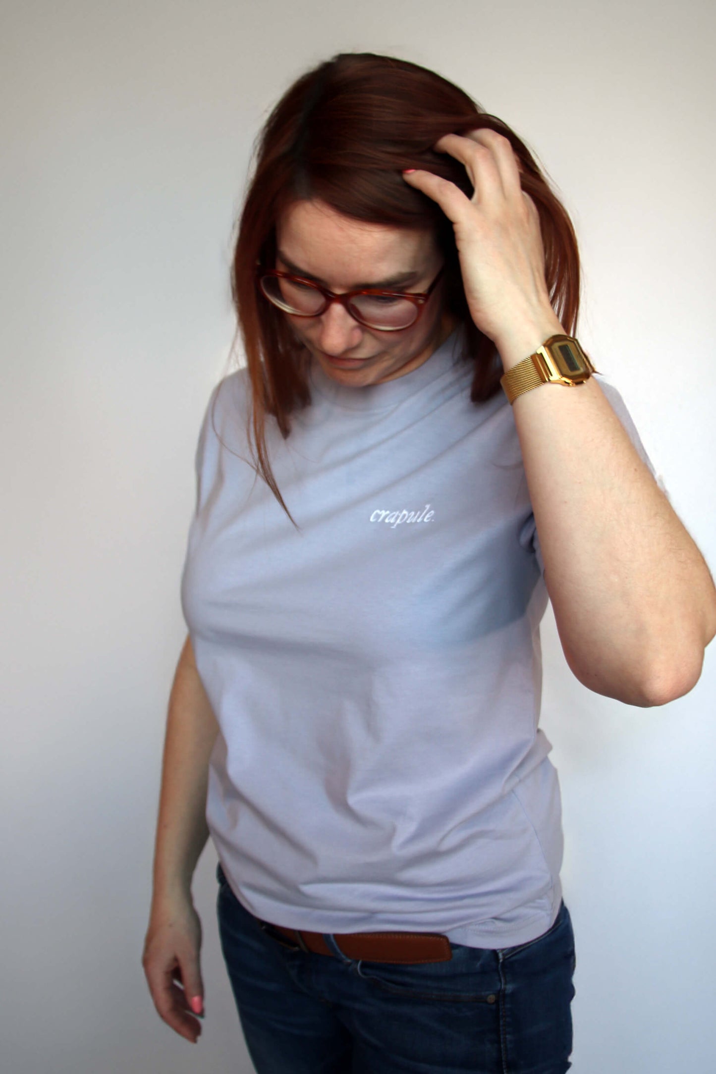 Connasse - T-shirt cintré - Crapule brodé