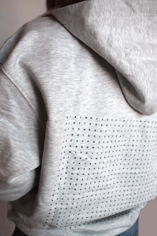 Connasse - Sweat - Crapule brodé blanc